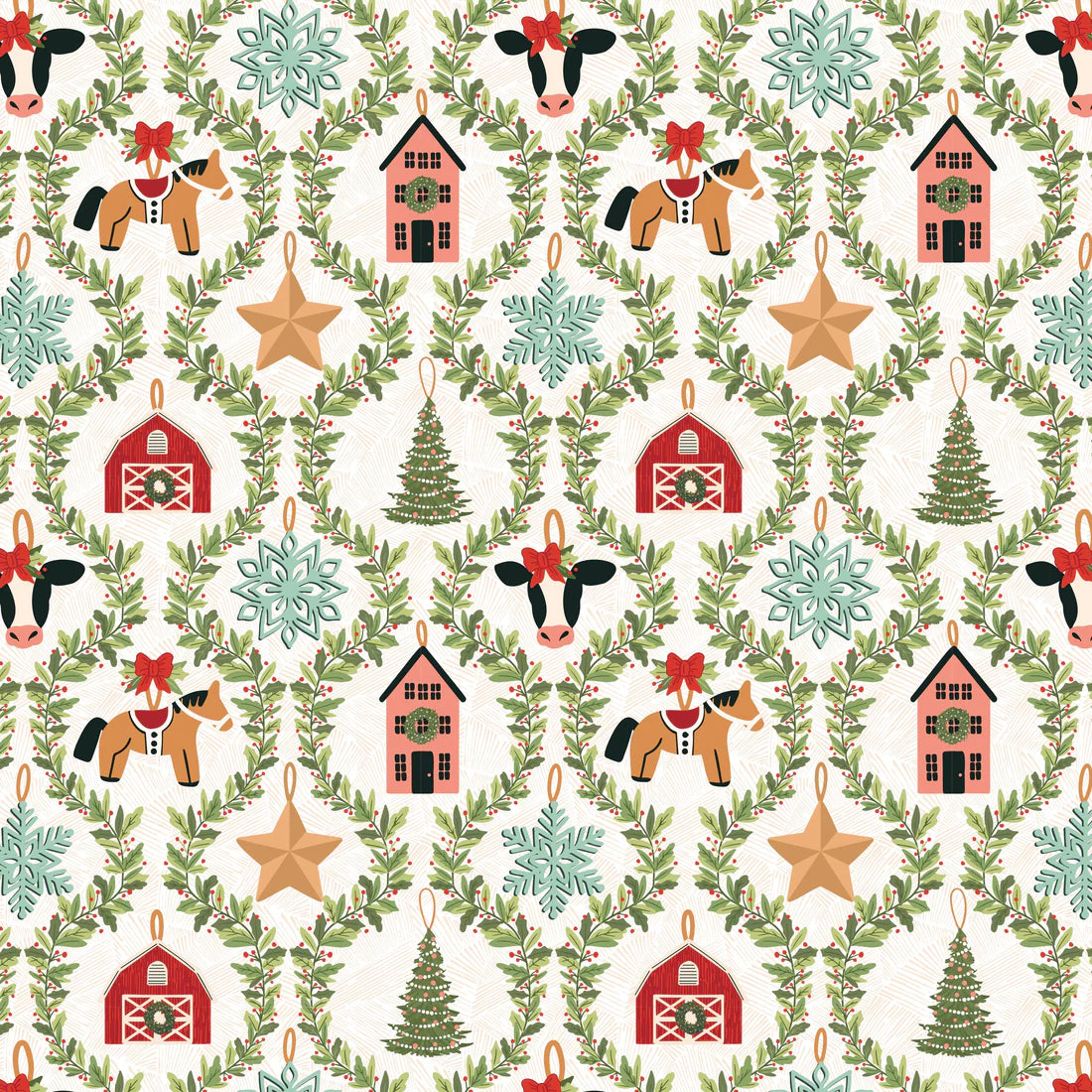 POPPIE COTTON - Prairie Christmas - Amanda Grace - 24359