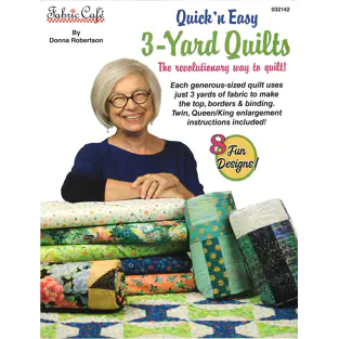 FABRIC CAFE -  Quick 'n Easy 3-Yard Quilts - FC032142