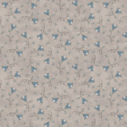 HENRY GLASS - Butterflies & Blooms - Gail Pan - 3150-34 Taupe