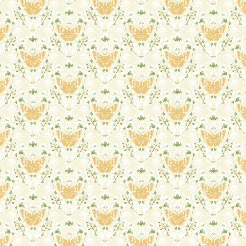 POPPIE COTTON - Serenity Blooms - Ginger Deverell - 24514 Yellow