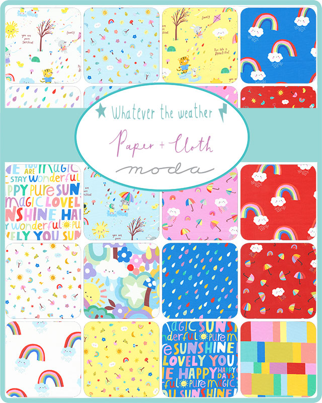 PAPER + CLOTH - Whatever the Weather - Sarah Watts - Layer Cake 25140LC