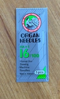 ORGAN - Sewing Machine Needles - 16/100