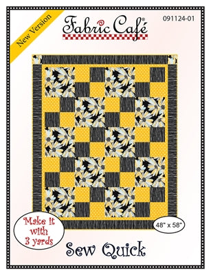 FABRIC CAFE - Sew Quick - 3 Yard Quilt FC091124