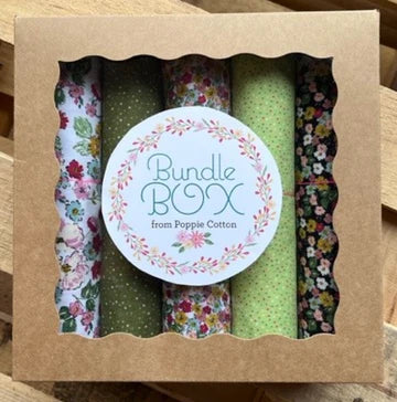 POPPIE COTTON - 1 Yard Bundle Box - Green