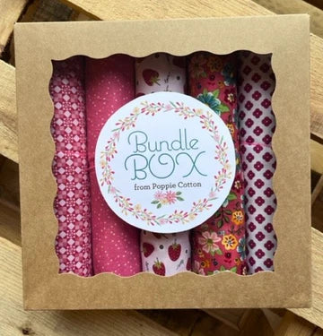 POPPIE COTTON - 1 Yard Bundle Box - Pink