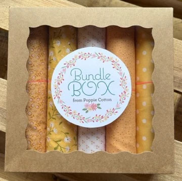 POPPIE COTTON - 1 Yard Bundle Box - Yellow