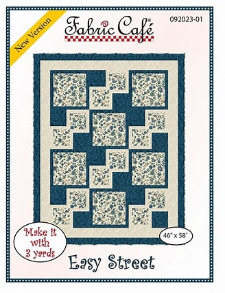 FABRIC CAFE - Easy Street - 3 Yard Quilt Pattern FC92023